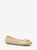 商品Michael Kors | Fulton Logo Embossed Faux Leather Moccasin颜色CAMEL