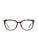 Kate Spade | Albi Blue Block 52MM Square Eyeglasses, 颜色HAVANA