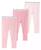 颜色: Pink, Calvin Klein | Baby Boys or Girls Organic Cotton Layette Pants, Pack of 3