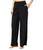 Skin | Organic Cotton Christine Pants with Pockets, 颜色Black