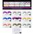 商品第3个颜色MULTI-COLORED, SHANY | Eyelash extend - set of 10 assorted reusable eyelashes