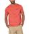 商品Nautica | Men's Short Sleeve Solid Crew Neck T-Shirt颜色Sunbaked Red Solid