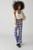color Light Blue, Urban Outfitters | UO Isabella Printed Flare Pant