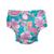 颜色: Aqua Tropical Fruit Floral, green sprouts | Baby Girls Snap Swim Diaper