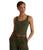 商品Ralph Lauren | Cotton-Blend Tank Top颜色Olive Fern