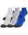 颜色: 400 Royal, Under Armour | Unisex Performance Tech Low Socks - 6-pack