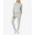 商品Marc New York by Andrew Marc | Women's French Terry Jogger Pants颜色Silver-Tone