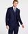 颜色: Navy, Michael Kors | Men's Classic-Fit Wool-Blend Stretch Solid Suit Jacket