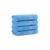 商品第6个颜色Blue, Aston and Arden | Aegean Eco-Friendly Recycled Turkish Hand Towels (4 Pack), 18x30, 600 GSM, Solid Color with Weft Woven Stripe Dobby, 50% Recycled, 50% Long-Staple Ring Spun Cotton Blend, Low-Twist, Plush, Ultra Soft