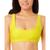 商品第4个颜色Yellow, California Waves | Salt + Cove Juniors' Mint Spark Variegated Ribbed Bralette Bikini Top, Created for Macy's