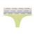商品第3个颜色Coral Corsage/cyber Green/grey Heather, Calvin Klein | Carousel Cotton 3-Pack Thong Underwear QD3587