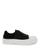 商品Alexander McQueen | Women's Deck Plimsoll Low Top Sneakers颜色Black/White