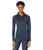 color Midnight Navy/Metallic Silver, Under Armour | Tech 1/2 Zip Twist Top