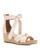 UGG | Women's Yarrow Ankle Tie Espadrille Wedge Sandals, 颜色Natural Canvas