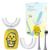 颜色: Yellow - Kids, V-WHITE | V-WHITE Ultrasonic U-Shaped Toothbrush for Teeth Whitening, Electric Toothbrush For Adults - 360° Mouth Cleansing, Hands Free Gums Protection - Wireless Charging & LED Light -Waterproof IPX7 Certified