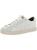 商品P448 | John Womens Leather Metallic Casual and Fashion Sneakers颜色white