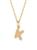 商品第18个颜色K, Saks Fifth Avenue | 14K Yellow Gold Letter Pendant Necklace