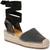 颜色: Black Fabric, Franco Sarto | Franco Sarto Womens Britney Canvas Espadrilles