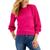 商品Charter Club | Pointelle Blouson-Sleeve Sweater, Created for Macy's颜色Pink Tutu