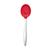 颜色: red, Cuisipro | Cuisipro 8-Inch Silicone Piccolo Solid Spoon