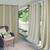 颜色: Taupe, Elrene Home Fashions | Connor Solid Indoor/Outdoor Curtain Panel, 52" x 108"