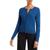 颜色: Denim Blue, AQUA | Aqua Womens Cashmere Crewneck Cardigan Sweater