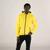 颜色: yellow, Members Only | Men's Zip Front Puffer Jacket