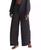 颜色: Holiday Shine + Black, Calvin Klein | Women's Satin Jacquard Sleep Pants QS7304