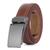 color Brown, Mio Marino | Men's Linxx Designer Ratchet Leather Belt