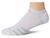 Adidas | Superlite Stripe 3 No Show Socks 3-Pair, 颜色White/Clear Onix Grey/Clear Grey