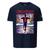 商品The Messi Store | Messi Silhouette Crowd Graphic T-Shirt颜色Navy
