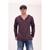 color Fuchsia, RON TOMSON | Men's Modern Lightweight Knit Shacket Sweater