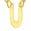 颜色: Gold-U, ADORNIA | 14K Gold Plated Mini Initial Pendant Necklace