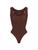 SKIMS | Seamless Sculpt Scoopneck Thong Bodysuit, 颜色COCOA