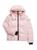 商品第1个颜色LIGHT PINK, S13 | Girl's Faux Fur Trim Down Puffer Jacket