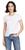 商品第1个颜色White, James Perse | James Perse 轻薄竹节纹圆领 T 恤