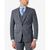 color Grey/Blue Plaid, Ralph Lauren | Men's Classic-Fit Wool Stretch Suit Jacket