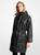 商品第3个颜色BLACK, Michael Kors | Quilted Ciré Nylon Puffer Coat