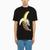 商品Palm Angels | White t-shirt with a Banana print颜色Black