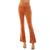 color Amber Brown, Ultra Flirt | Juniors' Stretch Corduroy Flare Pants