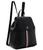 Tommy Hilfiger | Ruby II Flap Backpack-Pebble PVC, 颜色Black