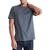 Calvin Klein | Men's Smooth Cotton Solid Crewneck T-Shirt, 颜色Forged Iron