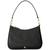 Ralph Lauren | Women's Crosshatch Leather Medium Danni Shoulder Bag, 颜色Black