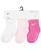 颜色: Med Pink, NIKE | Baby Boys or Baby Girls Core Ankle Gripper Socks, Pack of 3