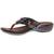 商品Minnetonka | Minnetonka Womens Sliverthorne Canvas Thong Flat Sandals颜色Multi/Black/Silver