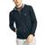 商品Nautica | Men's Classic-Fit Super Soft Knit Fleece Zip Hoodie颜色True Black