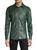 color GREEN, RON TOMSON | Snap Front Leather Shirt