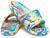 Crocs | Classic Slide - Tie-Dye Graphics, 颜色Sulphur/Multi Marbled Tie-Dye