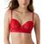 颜色: Haute Red, Wacoal | b.tempt'd Women's Opening Act Lingerie Lace Unlined Underwire Bra 951227