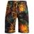 color Gold/White, Under Armour | Under Armour Rival FLC Sport Palm Shorts - Men's